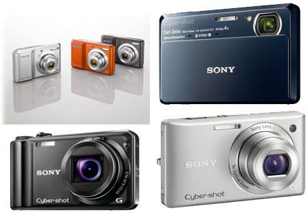 новые фотоаппараты Sony 2010 года
